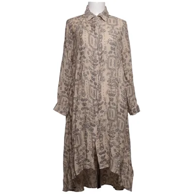 Skjortklänning (Beige, Svart) från Lara Silke