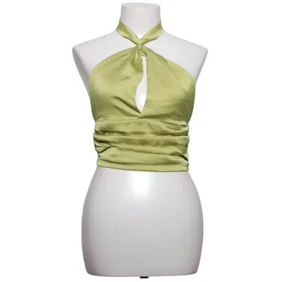Haltertop (Groen) van Gina Tricot Polyester