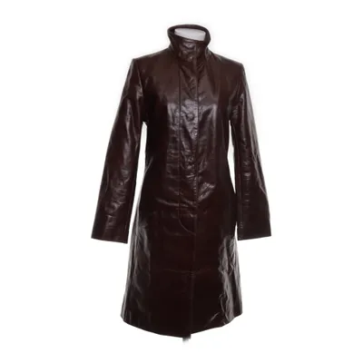 Leather coat (Brown) from Roco Baroco Leather, Polyester