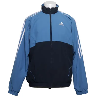 Veste de sport (Bleu, Noir, Blanc) de Adidas Polyester