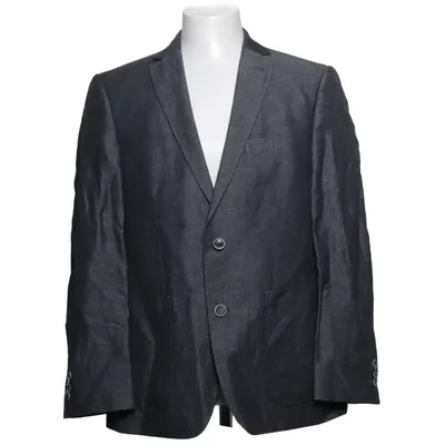 Blazer (Gray) from Anson's Cotton, Linen, Polyester