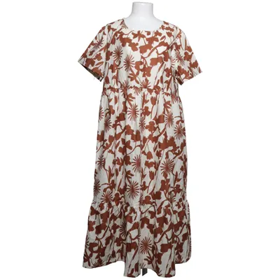 Klänning (Beige, Brun) från Buykud Bomull