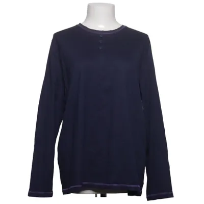 T-shirt manches longues (Bleu) de Oyanda Coton