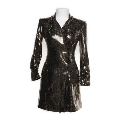 Omlottklänning (Guldfärgad, Svart) från Zara Basic