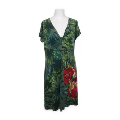 Jurk (Groen, Rood, Geel, Meerkleurig) van Desigual Elastaan, Viscose