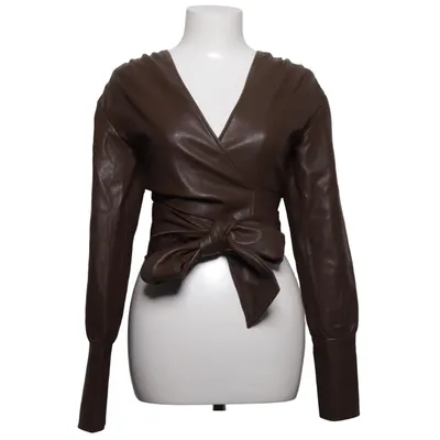 Jacka (Brun) från Adoore Bomull, Polyester, Polyuretan