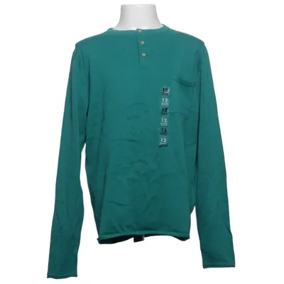 T-shirt manches longues (Vert) de Kiabi Coton
