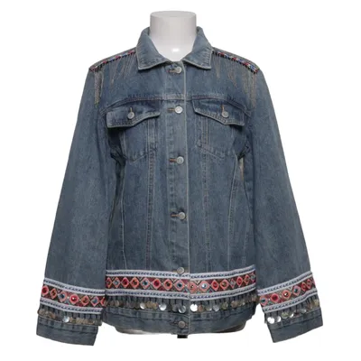 Jeansjacke (Blau, Mehrfarbig) von Zac & Zoe Baumwolle, Polyester, Viskose
