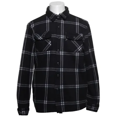 Flanellen overhemd (Grijs, Wit) van Infinity Man Polyester