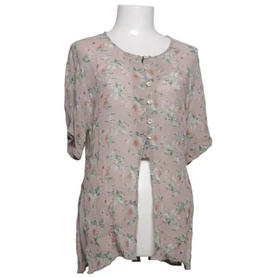 Blus (Beige, Flerfärgad) från Calypso Viskos