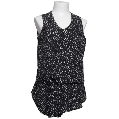 Top (Black, White) from Dressbarn Polyester