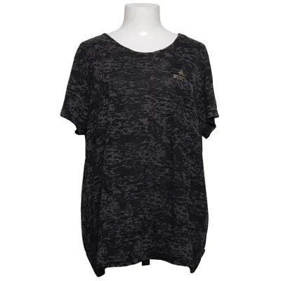 T-shirt (Svart, Grå) från Sports Bomull, Polyester