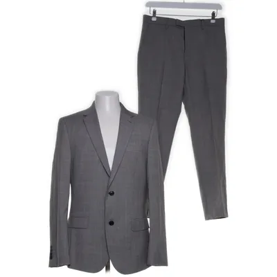 Suit (Gray) from Riley Wool, Polyester