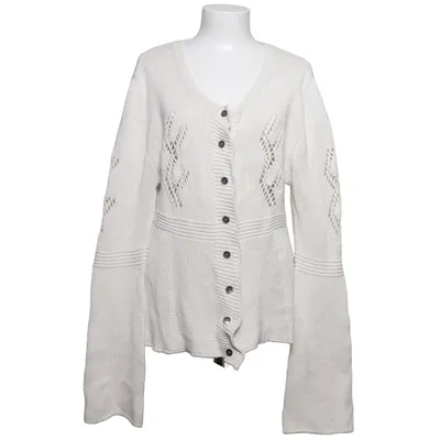 Cardigan (Beige) fra Fira Akryl, Bomuld