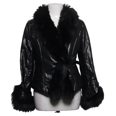 Pälsjacka (Svart) från Fashion
