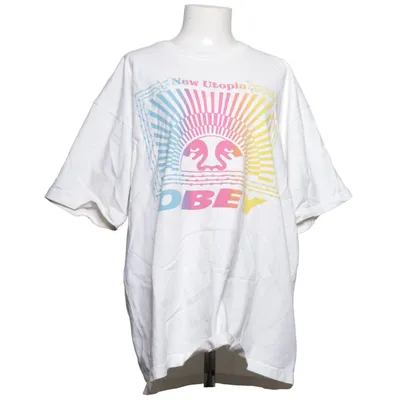 T-shirt (Vit, Flerfärgad) från Obey Bomull