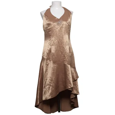 Cocktailjurk (Bruin) van Chiffon Polyester