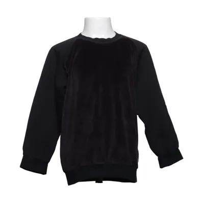 Collegetröja (Svart) från Omin Elastan, Ekologisk bomull