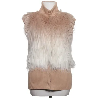 Outer vest (Beige) from Patrizia Pepe Polyester, Wool