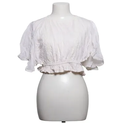 Crop top (Beige) de Mango Coton, Élasthane, Polyamide