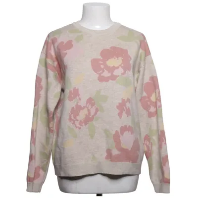 Pull-over (Beige, Multicolore) de La Maille Sézane Laine de mouton