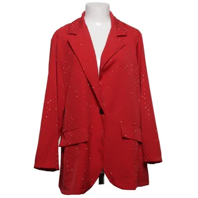 Blazer (Rouge) de New Collection Élasthane, Polyester