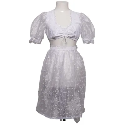 Dirndl blouse (Wit) van Stockerpoint Katoen, Polyester
