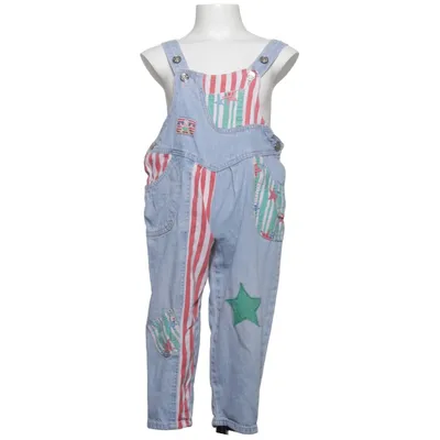 Salopette (Bleu, Multicolore) Coton