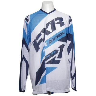 Hockeytröja (Blå, Vit, Svart) från FXR Polyester