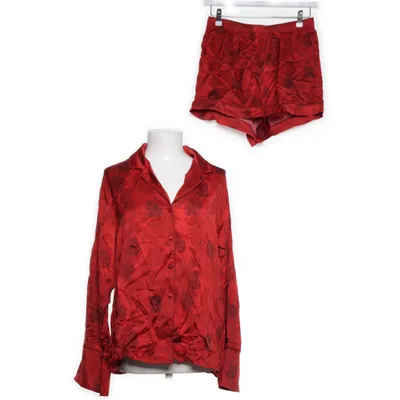 Pyjamas (Röd, Svart) från Adoore Viskos