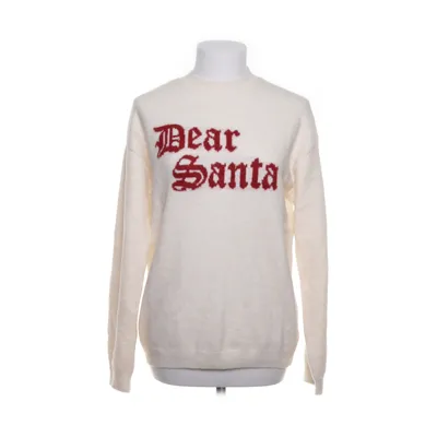 Julesweater (Hvid, Flerfarvet) fra H&M Polyester, Akryl, Uld, Elastan