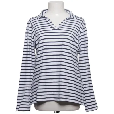 Top (Blue, White) from Voile Bleue Cotton