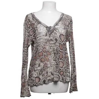 Blouse (Bruin, Zwart, Wit) van Hirsch Metallvezel, Polyamide