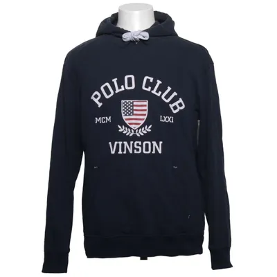 Hoodie (Blue) from Vinson Polo Club Cotton, Polyester