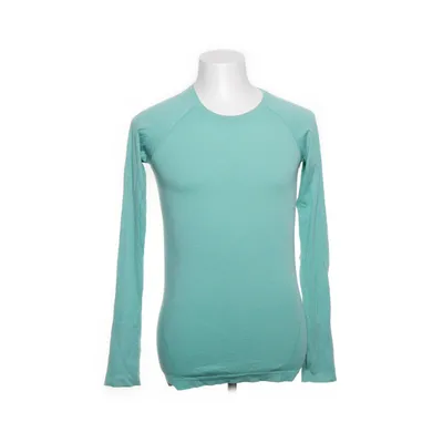 Langærmet t-shirt (Grøn) fra H&M Sport Polyamid, Polyester