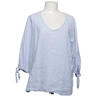 Blouse (Blue, White) from L.O.G.G by H&M Cotton
