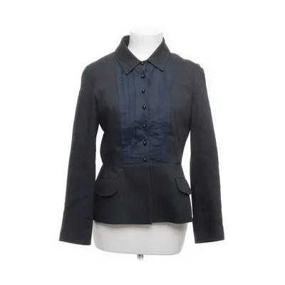 Kavaj (Svart, Blå) från Tara Jarmon Bomull, Elastan