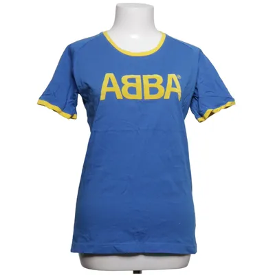 T-shirt (Blå, Gul) från Abba Ekologisk bomull