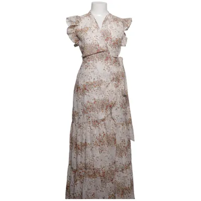 Wrap dress (White, Multicolored) from Gold & Silver Polyester