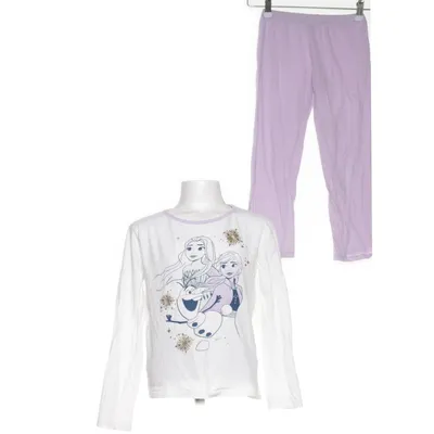 Pajamas (White, Purple, Multicolored) from Disney Frozen Cotton