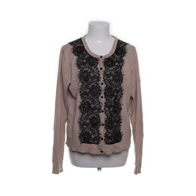 Cardigan (Beige, Sort) fra Rosemunde Bomuld, Kashmir, Polyamid