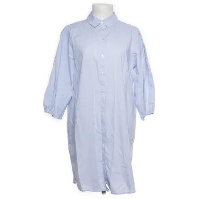 Skjortklänning (Blå, Vit) från Pigalle Bomull, Polyester