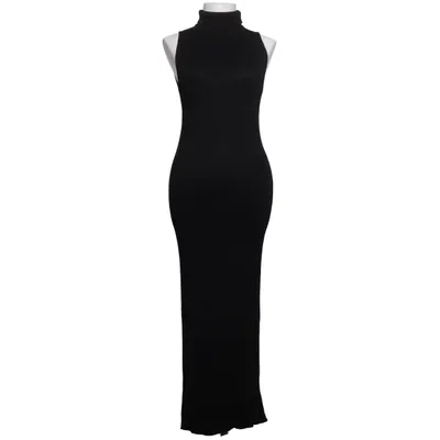 Jurk met col (Zwart) van Zara Knit