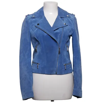 Bikerjakke (Blå) fra Vero Moda Læder, Polyester
