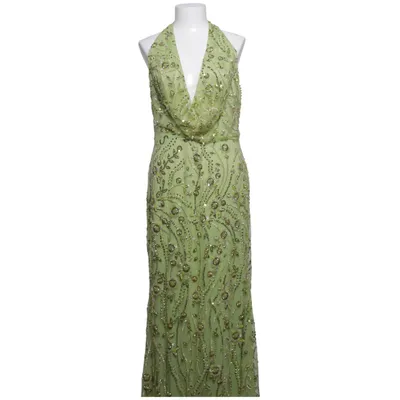 Evening gown (Green, Multicolored) Polyester