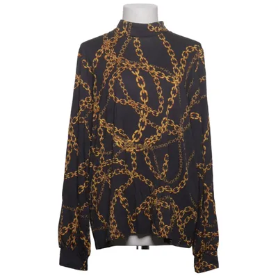 Bluse (Sort, Guld) fra Pure Instinct Elastan, Lyocell