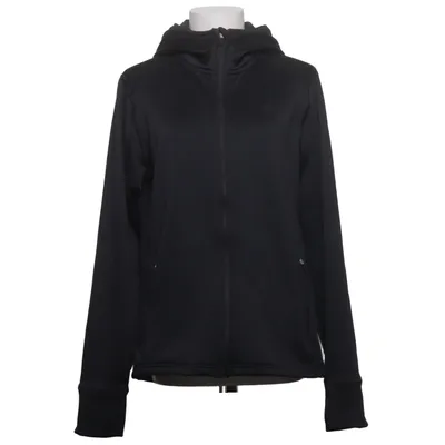 Kapuzenpullover (Schwarz) von Cross Sportswear Elasthan, Polyester