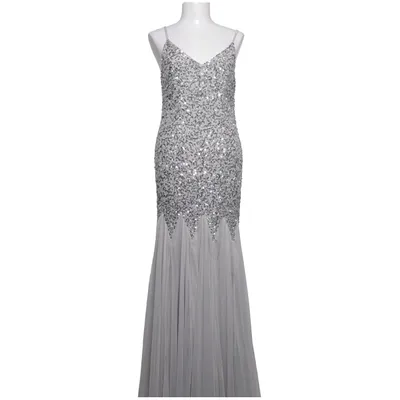 Aftonklänning (Grå, Silverfärgad) från Maya Deluxe Polyester