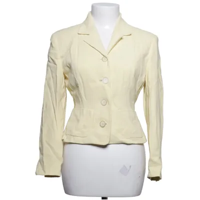 Kavaj (Gul) från Mexx Acetat, Viskos, Ull