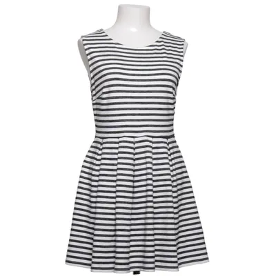 Dress (Black, White) from FB Sister Elastane, Polyester, Viscose